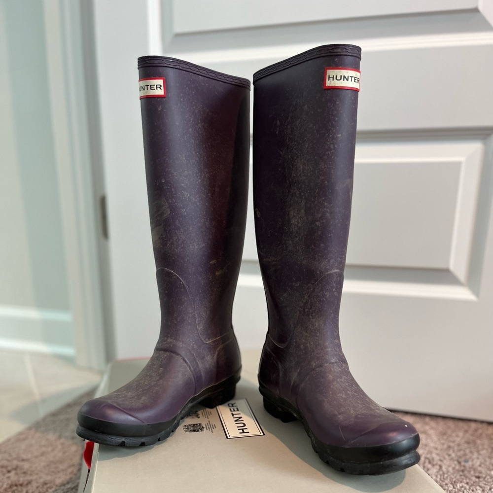 Hunter rain boots